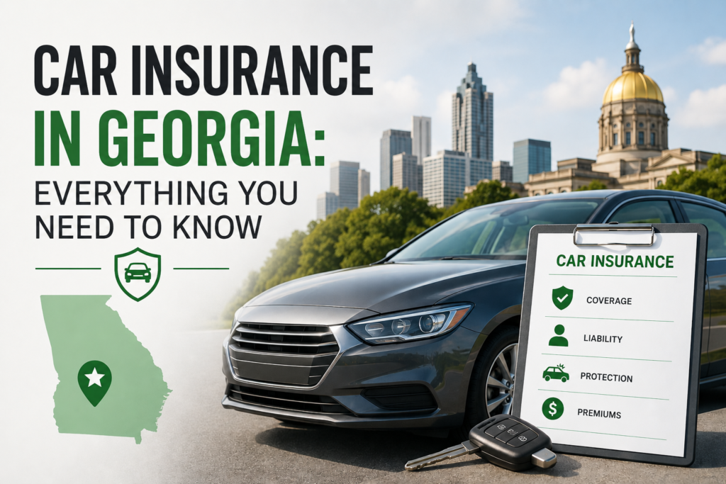Car insurance in Georgia — coverage requirements and options